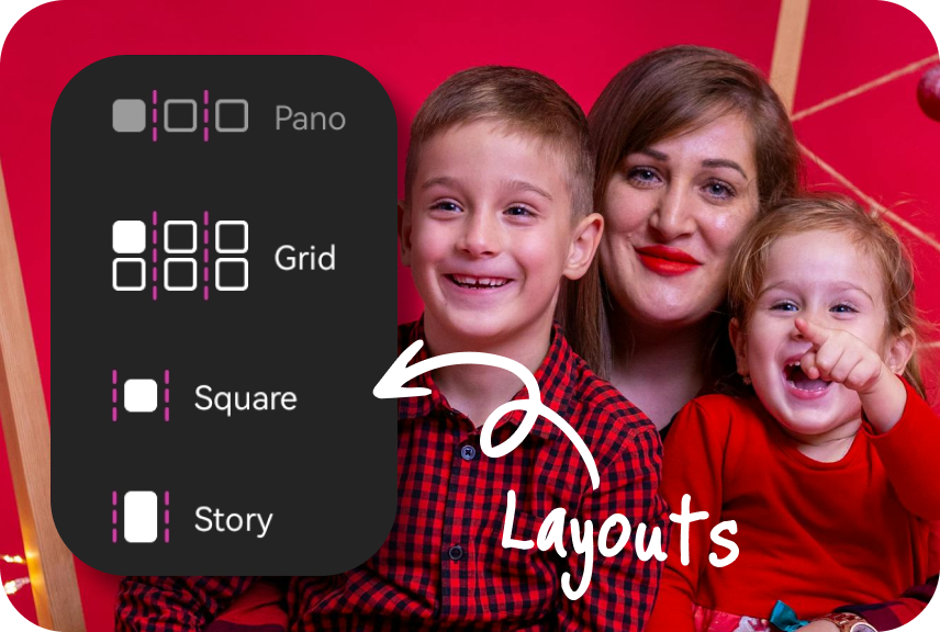 Image grid & square